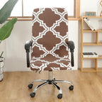 Office Chair Cover Jacquard Removable Gaming Computer Case Cushion Covers Dust Guards For Home Leisure Universal Size Modern Stretchable Cloth Polyester Universal Desk Task Chair Chair Covers Stretch Rotating Chair Slipcover Stevvex