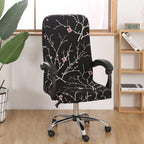 Office Chair Cover Jacquard Removable Gaming Computer Case Cushion Covers Dust Guards For Home Leisure Universal Size Modern Stretchable Cloth Polyester Universal Desk Task Chair Chair Covers Stretch Rotating Chair Slipcover Stevvex