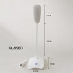 Office Desk LED Table Lamp USB Rechargeable Battery Bright Lamp Eye Care Mini Flex Room Desk Children's Lamp Bedroom Nightstand Decorative Table Lamp Cute Study Lamps for Bedroom Décor
