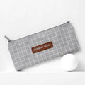 Office Simple Print Stationery Pencil Case Classic Design Pencil Pouch Simple Storage Bag Stevvex
