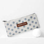 Office Simple Print Stationery Pencil Case Classic Design Pencil Pouch Simple Storage Bag Stevvex