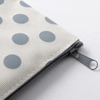 Office Simple Print Stationery Pencil Case Classic Design Pencil Pouch Simple Storage Bag Stevvex