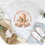 Official Christmas Cookie Tester Tee Peachy Sunday