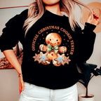 Official Christmas Cookie Tester Sweatshirt Peachy Sunday