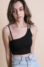 Offset Shoulder Brami Top - SJB-DIAMOND ELITES