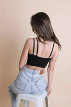 Offset Shoulder Brami Top - SJB-DIAMOND ELITES