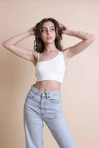 Offset Shoulder Brami Top - SJB-DIAMOND ELITES
