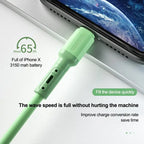 Lightning Silicone Charger Cable Pi-Mart