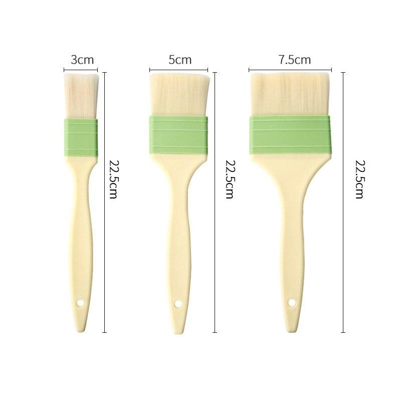 Oil Brush Baking Barbecue Pastry tools camping Egg Cake Bread Brushes Food For Kitchen Cooking Tool BBQ Accessories Dessert BBQ and Cooking and Grilling Cooking Brush for Oil Stevvex