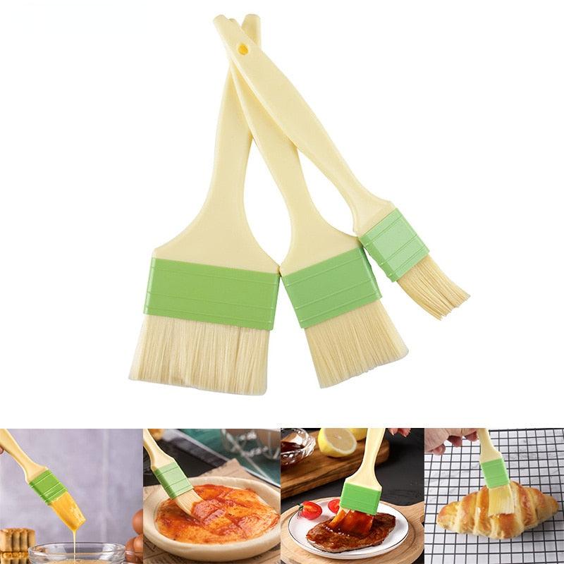 Oil Brush Baking Barbecue Pastry tools camping Egg Cake Bread Brushes Food For Kitchen Cooking Tool BBQ Accessories Dessert BBQ and Cooking and Grilling Cooking Brush for Oil Stevvex