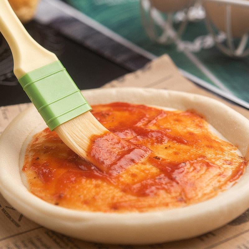 Oil Brush Baking Barbecue Pastry tools camping Egg Cake Bread Brushes Food For Kitchen Cooking Tool BBQ Accessories Dessert BBQ and Cooking and Grilling Cooking Brush for Oil Stevvex