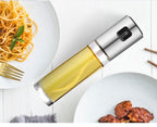 Oil Spray Bottle Dispenser Sprayer Olive Kitchen Accessories Gadget Cooking BBQ Barbeque Tools Utensils Sets Oil Spritzer for Salad BBQ Retro Portable Cooking Frying Barbeque Oil Spray Meat Grilling Spray Bottle For BBQ Stevvex
