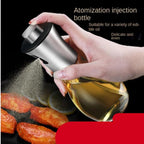 Oil Spray Pot Oil Sprayer For Cooking Spray Bottle Barbecue Multi-Function Air Fryer Glass Oil Spray Bottle Oil Bottle Dispenser Spray Bottle for BBQ Glass Spray Bottle for BBQ Salad Baking Grilling Roasting Frying Stevvex