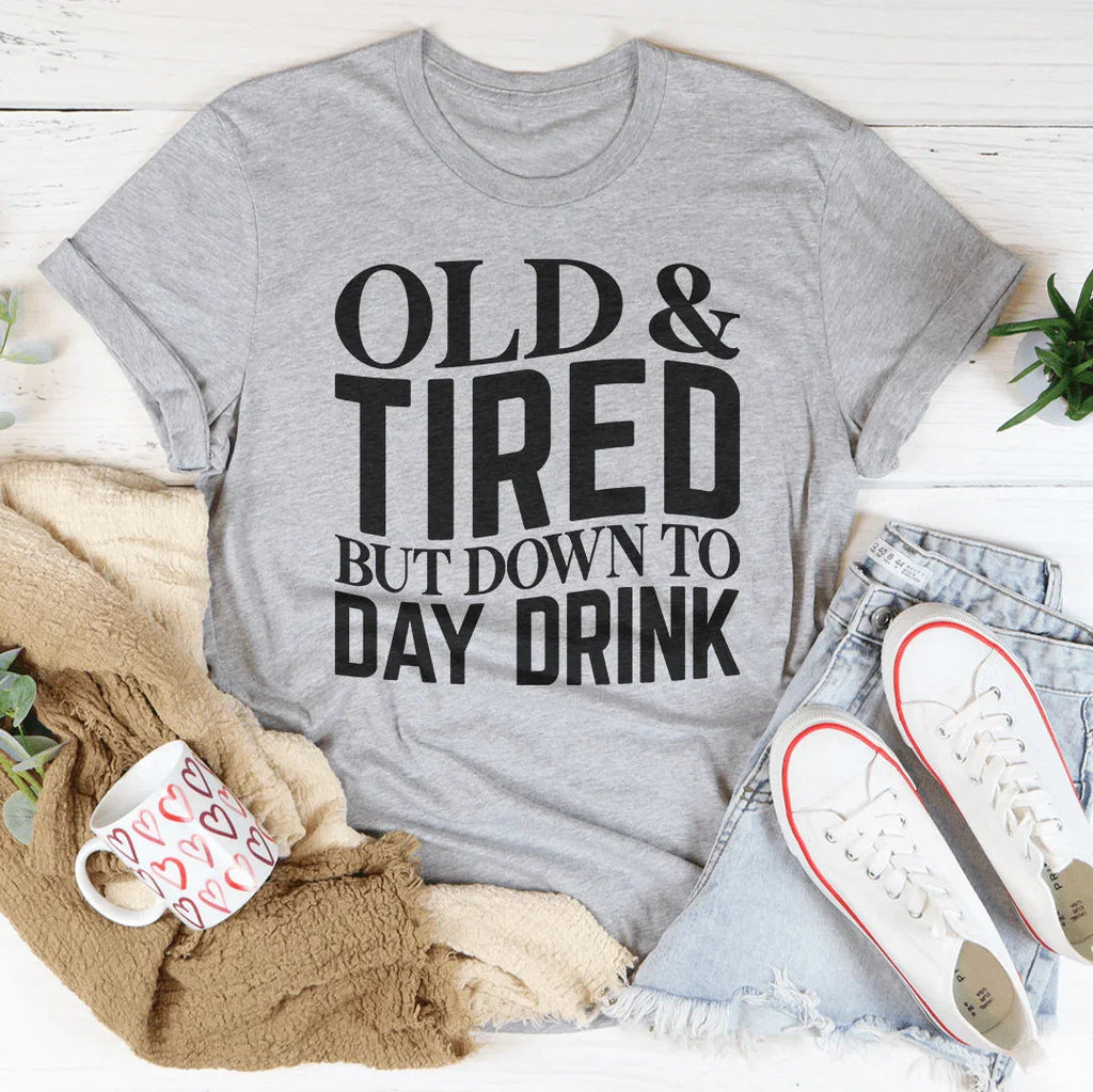 Old And Tired Tee - SJB-DIAMOND ELITES