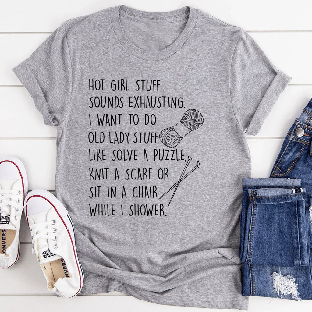 Old Lady Stuff Tee - SJB-DIAMOND ELITES