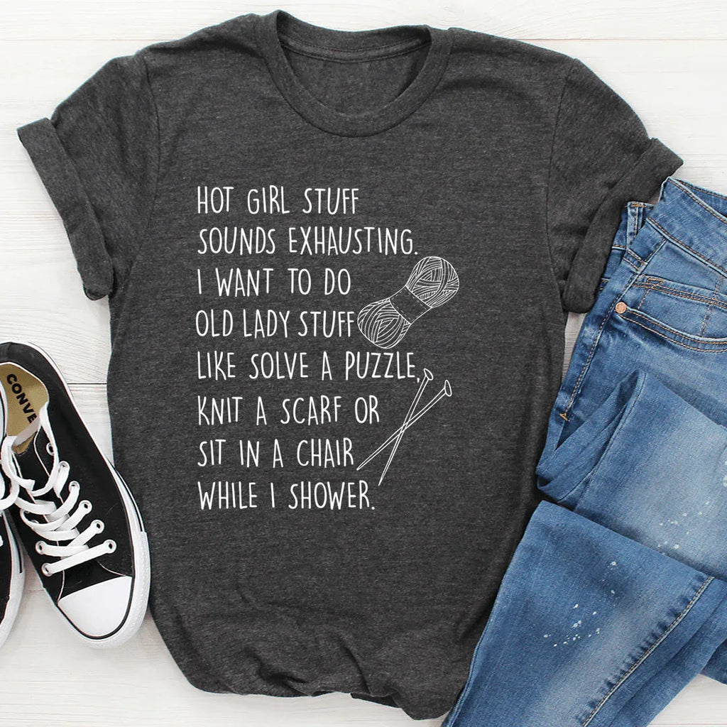 Old Lady Stuff Tee - SJB-DIAMOND ELITES