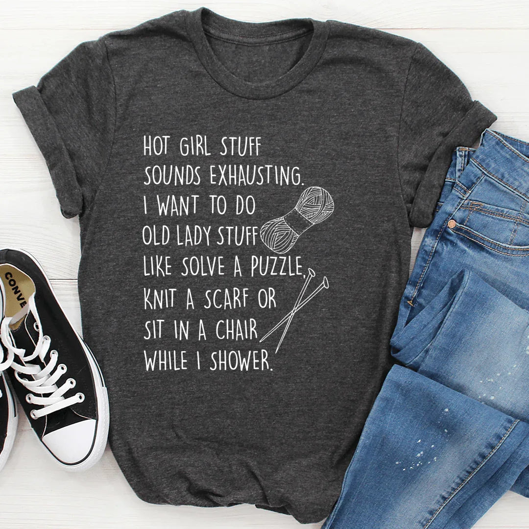 Old Lady Stuff Tee - SJB-DIAMOND ELITES