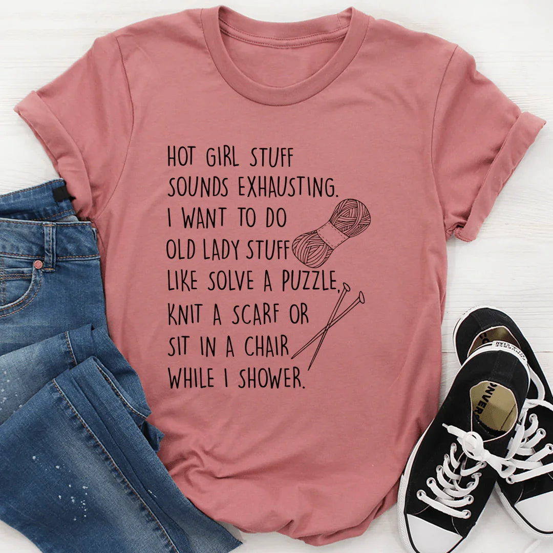 Old Lady Stuff Tee - SJB-DIAMOND ELITES