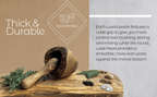 Olive Wood Mortar Pestle Rustic Handmade Kitchen Grinder For Spices
