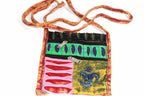 Om Embroidered Patchwork Boho Crossbody Jhola Handmade Bag