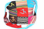 Om Patchwork Sling Jhola Bag Boho Crossbody Small Tote