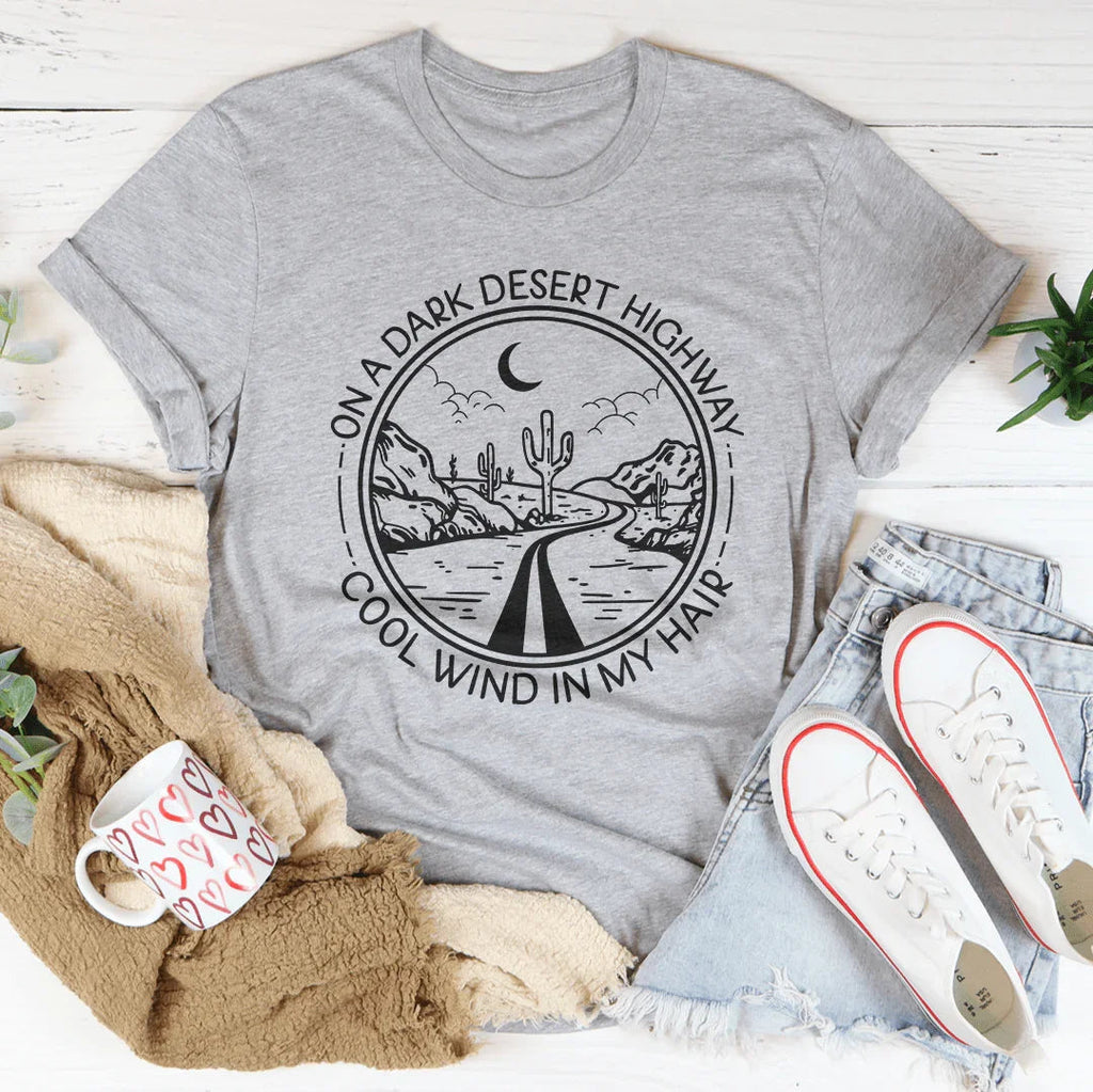 On A Dark Desert Highway Tee - SJB-DIAMOND ELITES