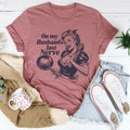 On My Husbands Last Nerve Tee Peachy Sunday