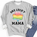 One Lucky Mama Sweatshirt - SJB-DIAMOND ELITES