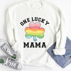One Lucky Mama Sweatshirt - SJB-DIAMOND ELITES