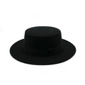 One Size Winter Autumn Cotton Women Men Fedoras Lady Retro Wide Brim  Hat Belt Fedora Hat Top Lightweight Caps Everyday Wear Hats Summer Sun Hat Stevvex