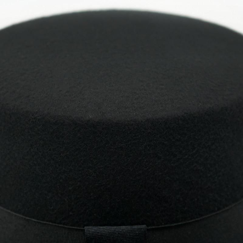 One Size Winter Autumn Cotton Women Men Fedoras Lady Retro Wide Brim  Hat Belt Fedora Hat Top Lightweight Caps Everyday Wear Hats Summer Sun Hat Stevvex