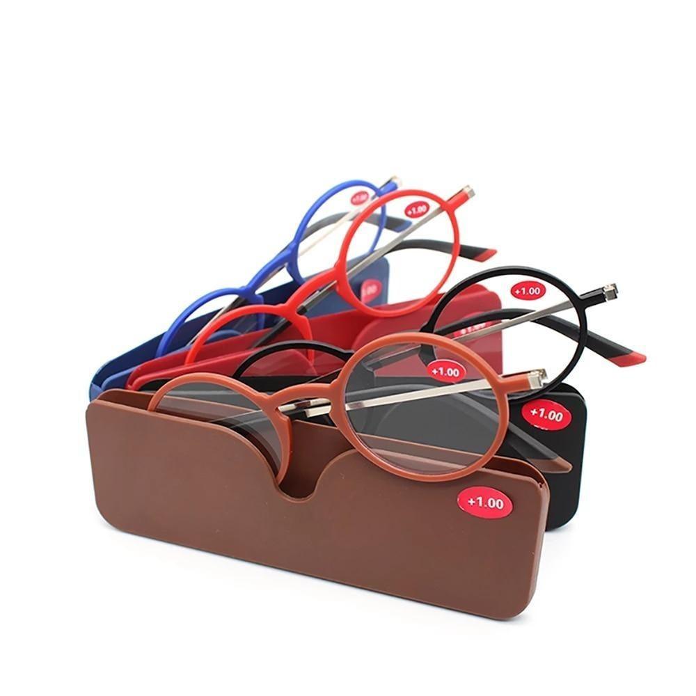 Optical Reading Glasses For  Men Blue Light Male Prescription Glasses TR90 Round Women's Eyewear  Sunglasses For Ladies Eyewear Small Frame Sun Glasses For Women Stevvex