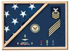 5 X 9.5 Flag Memorial Case The Military Gift Store