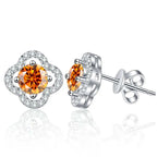 1ct Moissanite Stud Earrings For Women 925 Sterling Silver Wedding Gift BandsCo Straps