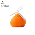 Orange Shaped Scented Candle Fruit Soy Wax Candle Smokeless Oil Aromatherapy Candle Cool Candles Shaped Candles Novelty Candle for Wedding Holiday Birthday Party Decor Aesthetic Candles for Women with Flower Fragrance Stevvex