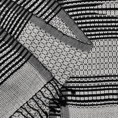 Organic Cotton Cambodian Handloom Tapestry Throw Lightweight Textured Bed Sofa BandsCo Straps