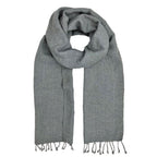 Organic Cotton Diamond Scarf 67x12 In Handloom With Tassel Fringe Earthy Tones BandsCo Straps
