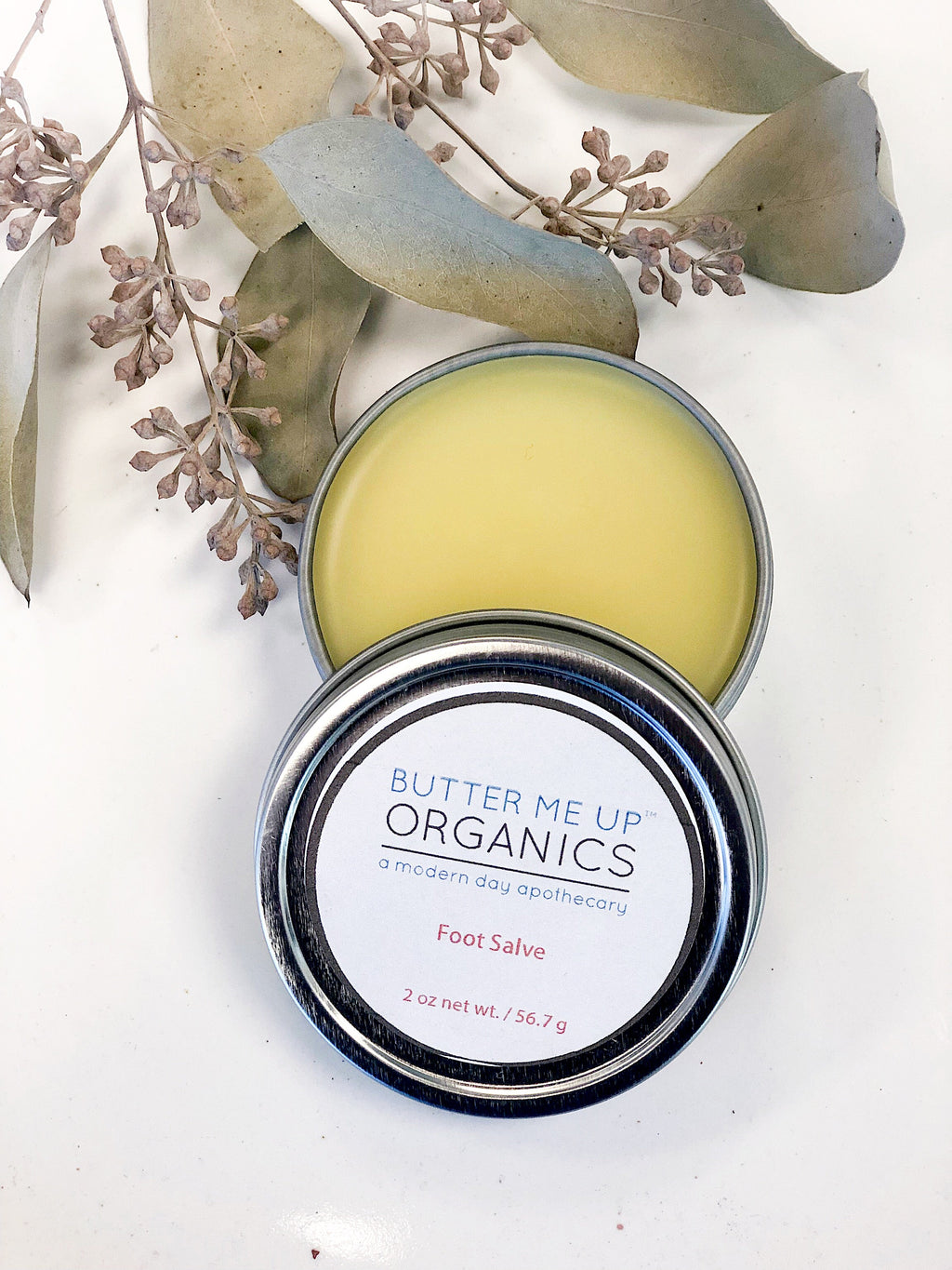 Organic Foot Salve For Cracked Heels Deep Repair Balm