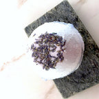 Organic Lavender Bath Bomb Calm Bomb Relaxing Soak Set