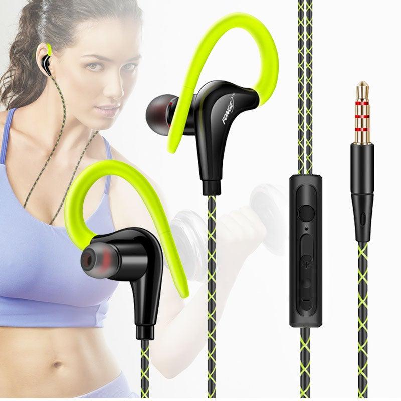 Original Sports Earphone Bluetooth Earphones with Charging case for Sport, Running, Workout Super Bass Headphones Sweatproof Running Headset With Mic Ear Hook Stevvex