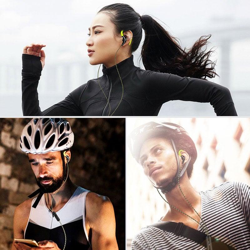 Original Sports Earphone Bluetooth Earphones with Charging case for Sport, Running, Workout Super Bass Headphones Sweatproof Running Headset With Mic Ear Hook Stevvex