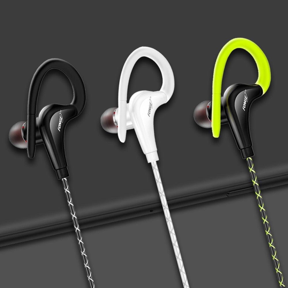 Original Sports Earphone Bluetooth Earphones with Charging case for Sport, Running, Workout Super Bass Headphones Sweatproof Running Headset With Mic Ear Hook Stevvex
