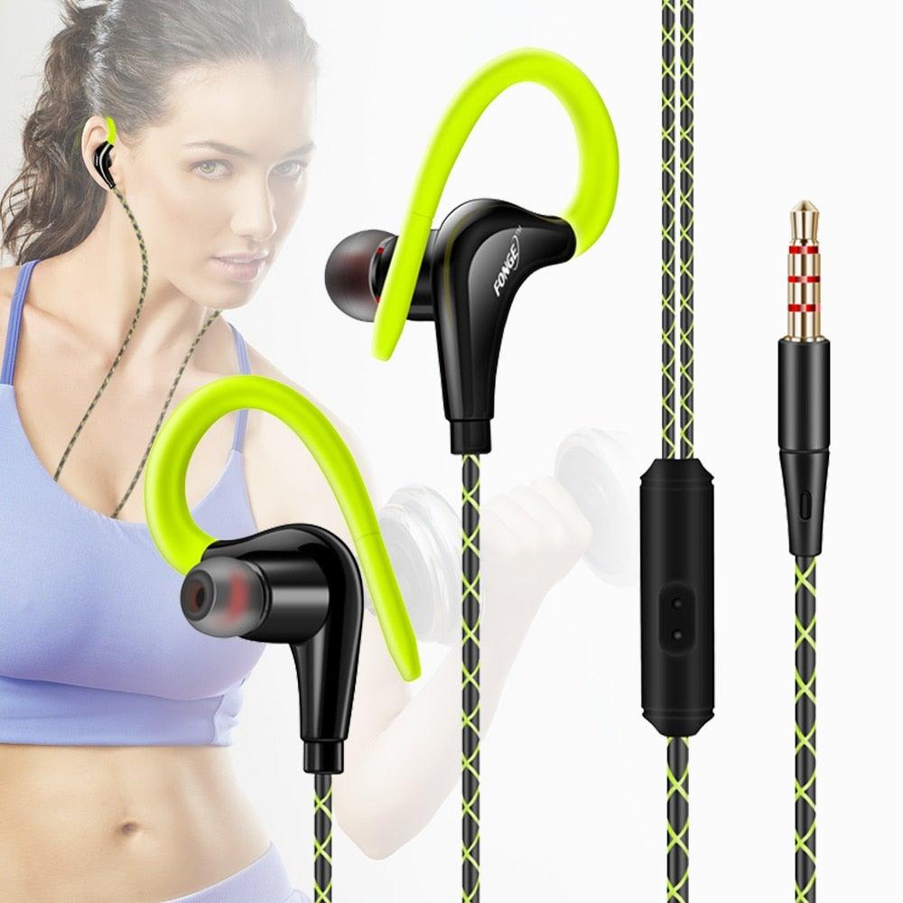 Original Sports Earphone Bluetooth Earphones with Charging case for Sport, Running, Workout Super Bass Headphones Sweatproof Running Headset With Mic Ear Hook Stevvex