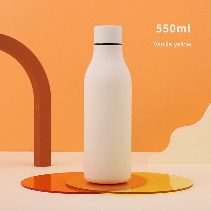 Original Stainless Steel Thermal Tea Cup Coffee Thermos Water Bottle Keeps Cold And Heat Outdoor Sport Vacuum Flask Eco Friendly Recycled Water Bottle Plastic Bottles Leakproof Reusable and BPA Free Stevvex