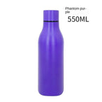 Original Stainless Steel Thermal Tea Cup Coffee Thermos Water Bottle Keeps Cold And Heat Outdoor Sport Vacuum Flask Eco Friendly Recycled Water Bottle Plastic Bottles Leakproof Reusable and BPA Free Stevvex