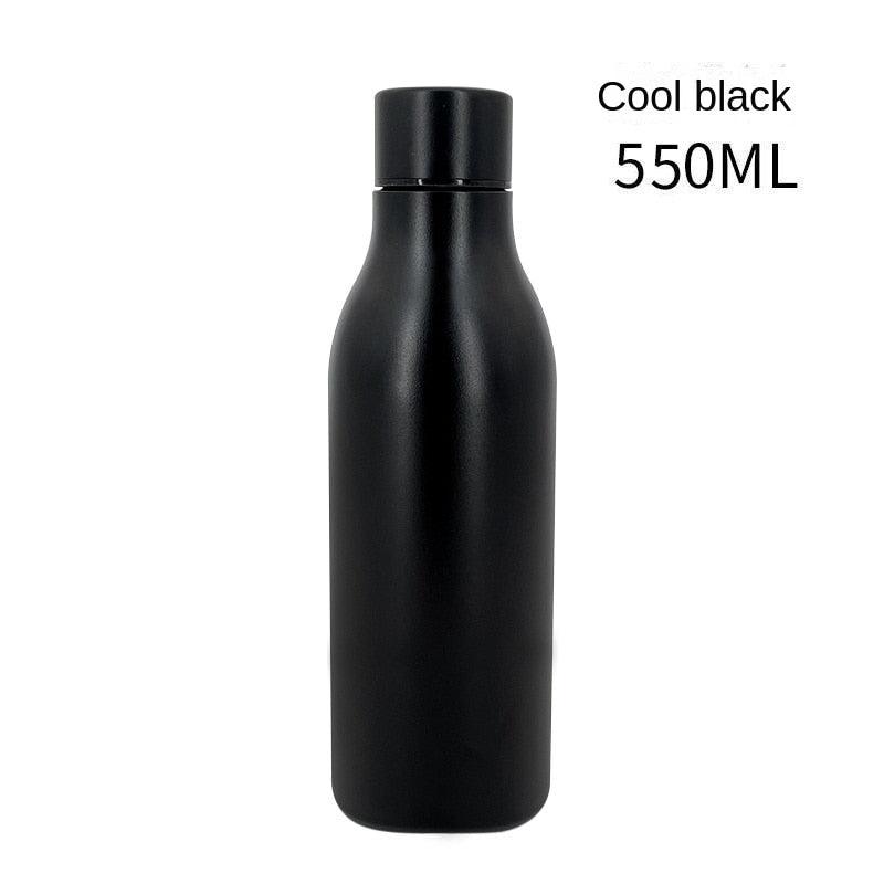 Original Stainless Steel Thermal Tea Cup Coffee Thermos Water Bottle Keeps Cold And Heat Outdoor Sport Vacuum Flask Eco Friendly Recycled Water Bottle Plastic Bottles Leakproof Reusable and BPA Free Stevvex