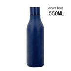 Original Stainless Steel Thermal Tea Cup Coffee Thermos Water Bottle Keeps Cold And Heat Outdoor Sport Vacuum Flask Eco Friendly Recycled Water Bottle Plastic Bottles Leakproof Reusable and BPA Free Stevvex