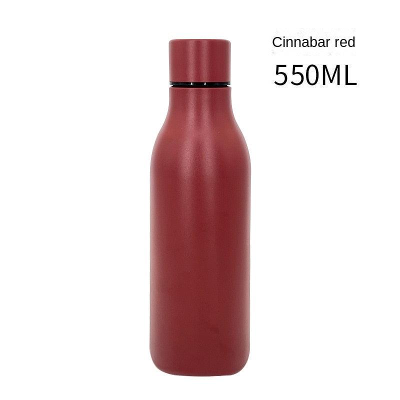 Original Stainless Steel Thermal Tea Cup Coffee Thermos Water Bottle Keeps Cold And Heat Outdoor Sport Vacuum Flask Eco Friendly Recycled Water Bottle Plastic Bottles Leakproof Reusable and BPA Free Stevvex