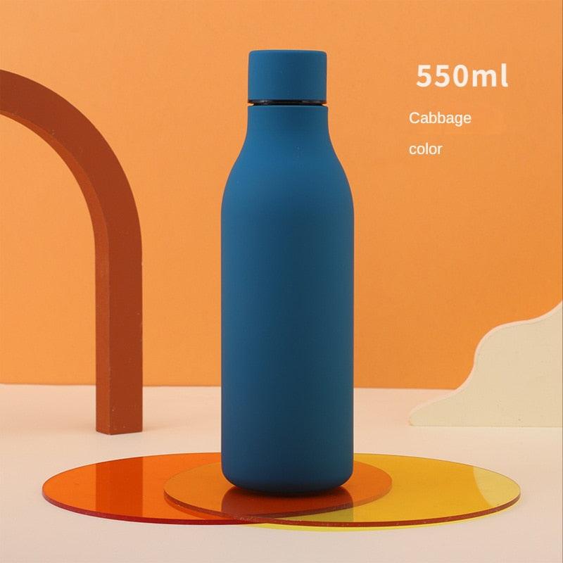 Original Stainless Steel Thermal Tea Cup Coffee Thermos Water Bottle Keeps Cold And Heat Outdoor Sport Vacuum Flask Eco Friendly Recycled Water Bottle Plastic Bottles Leakproof Reusable and BPA Free Stevvex