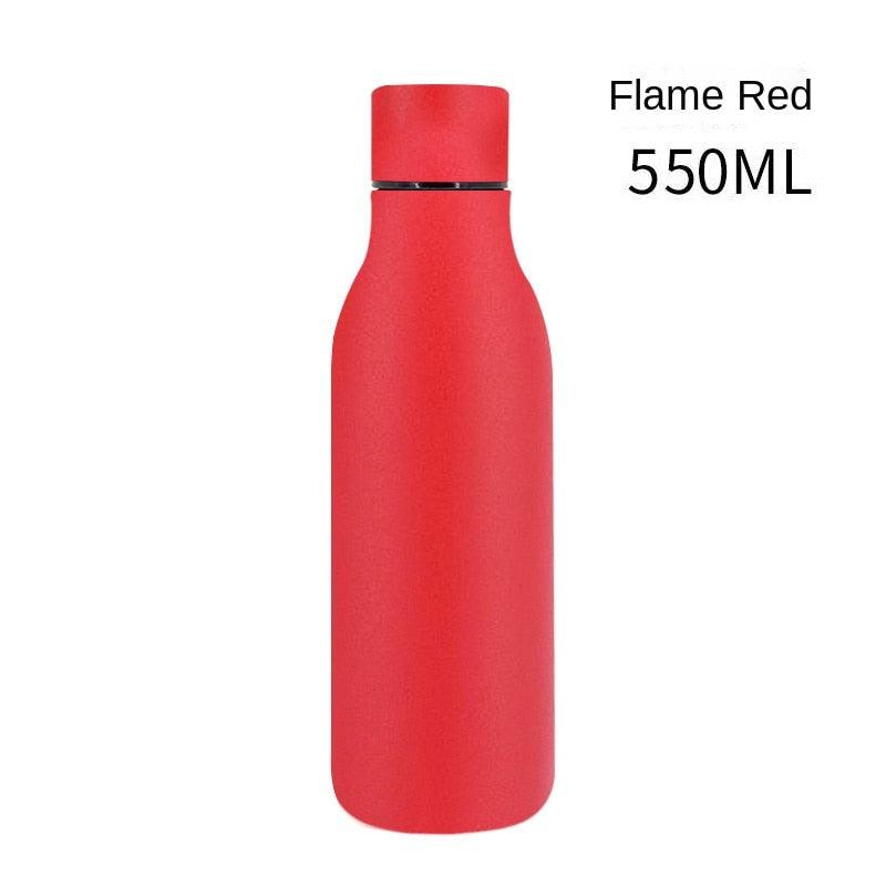 Original Stainless Steel Thermal Tea Cup Coffee Thermos Water Bottle Keeps Cold And Heat Outdoor Sport Vacuum Flask Eco Friendly Recycled Water Bottle Plastic Bottles Leakproof Reusable and BPA Free Stevvex